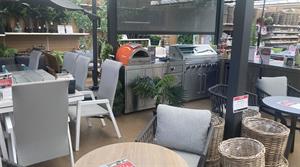 Outdoor living at garden centre